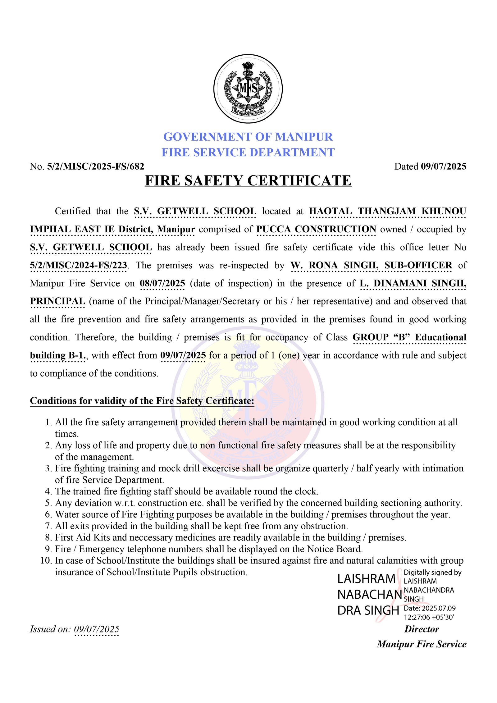 Fire Safety Fire Safety